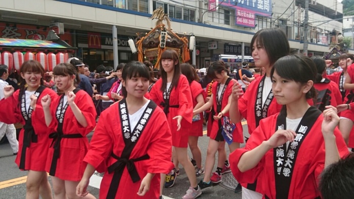 大崎シティデンタルクリニックスタッフ　お祭り