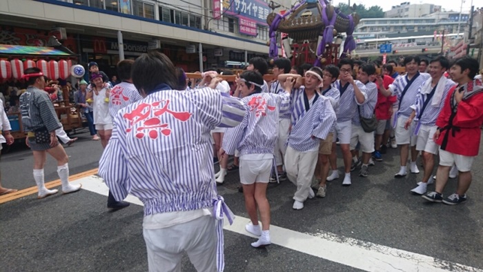 大崎シティデンタルクリニックスタッフ　お祭り